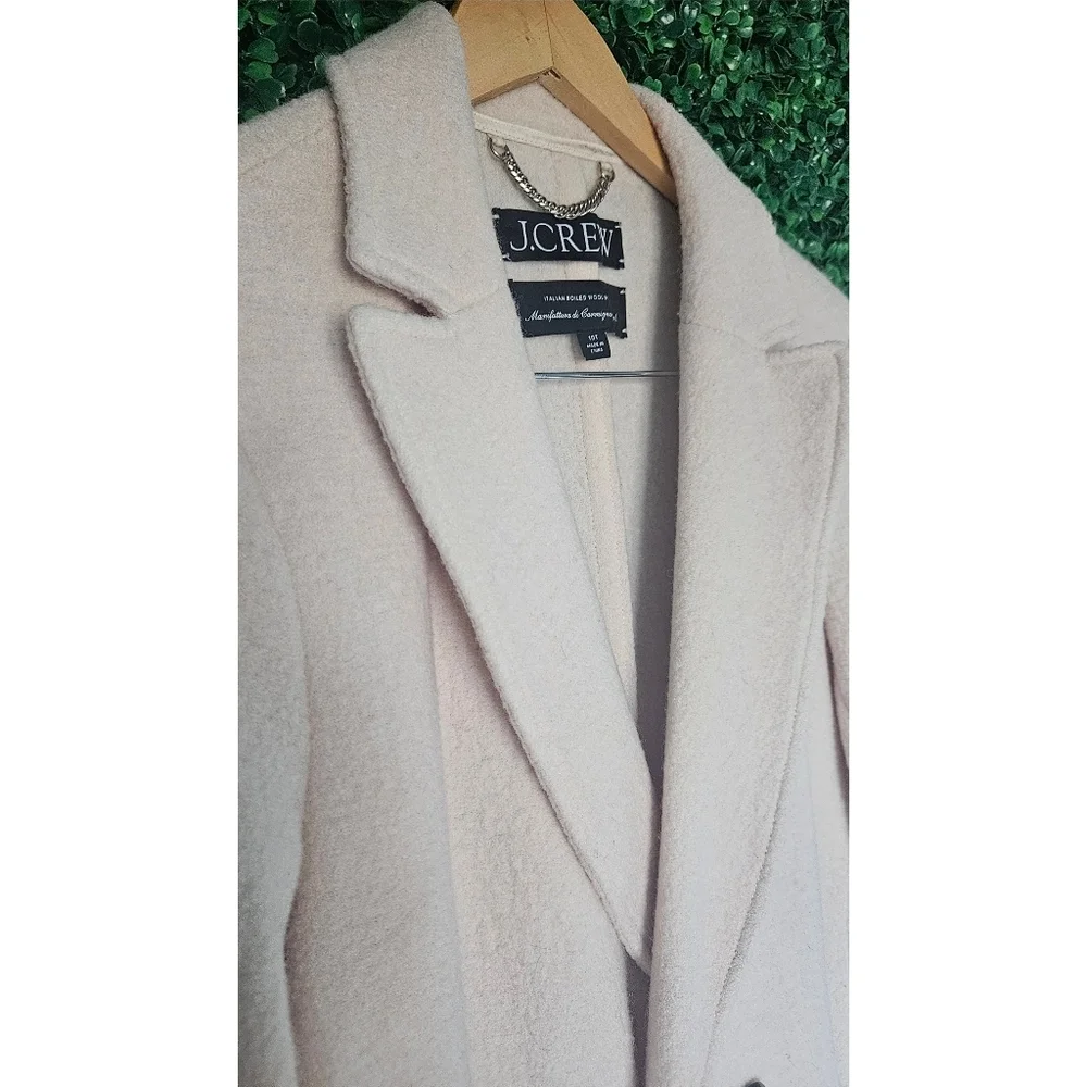 J.Crew Daphne Topcoat in Italian Boiled Wool